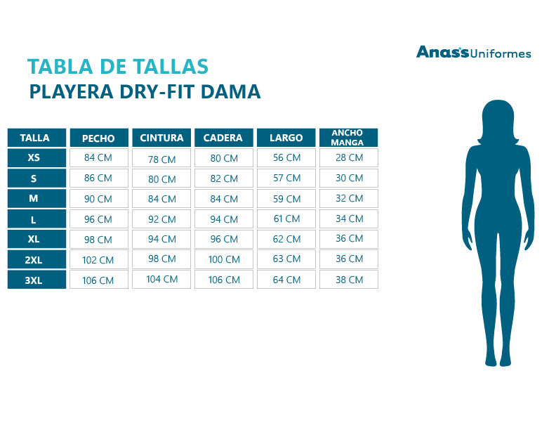 Playera Dry Fit para Dama